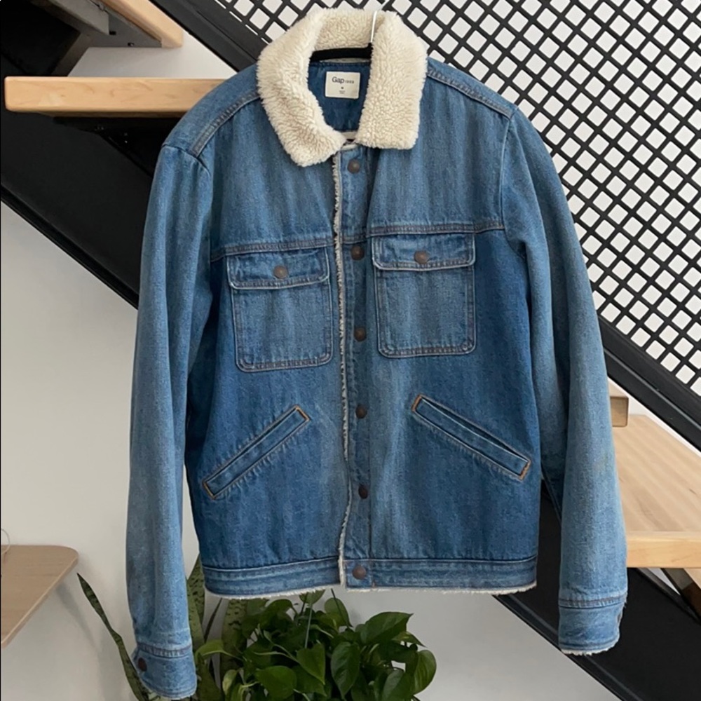 Gap men’s Sherpa denim